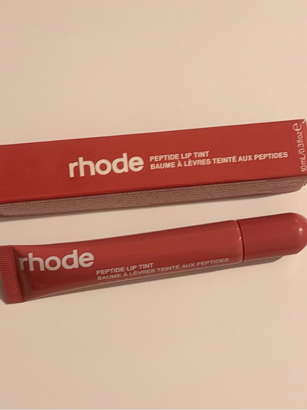 RHODE Peptide Lip Tint — Salty tan